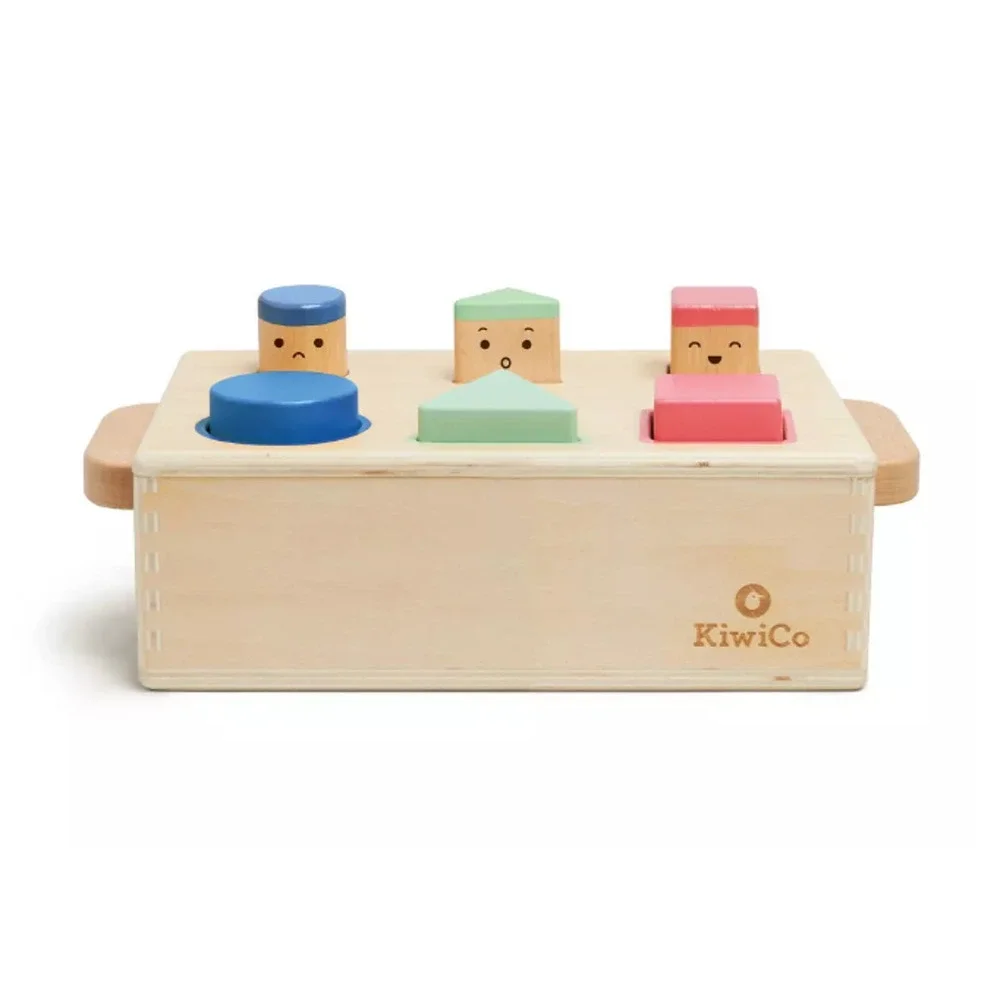 KiwiCo Activity Play Center 12m+ - Pop-up Shape Sorter 4pc NWT